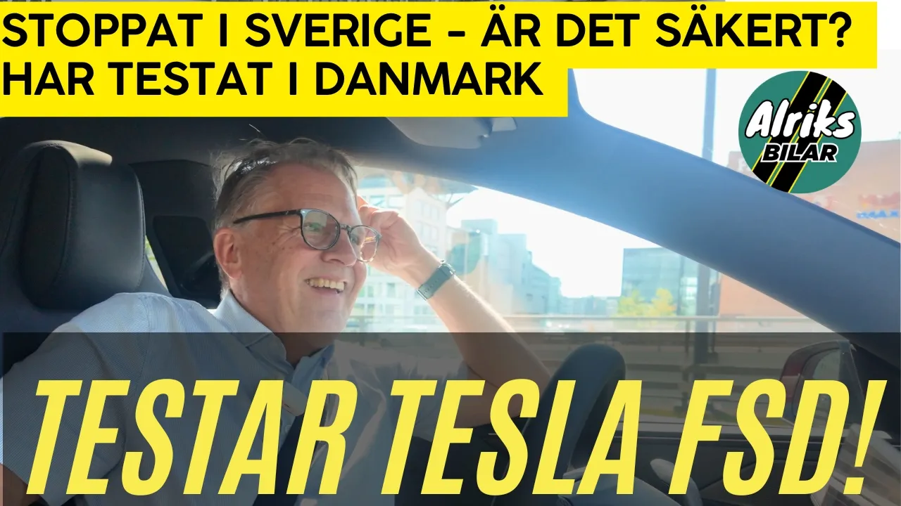 Tesla FSD – Beroendeframkallande men … Testar i Köpenhamn