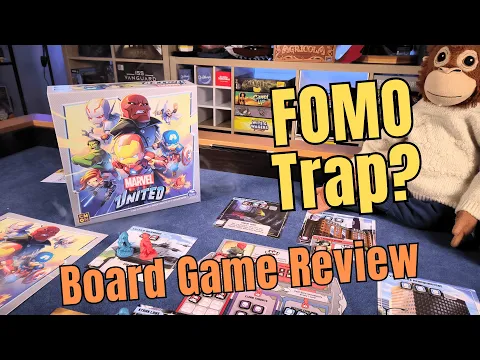 This Silly Superhero Game is Actually BRILLIANT | Marvel United - Board Game Review