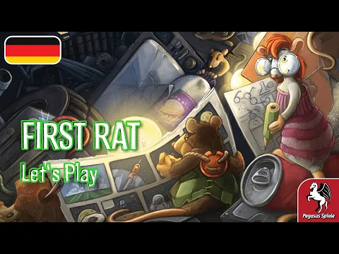 FIRST RAT |DE| Let's Play | Pegasus Spiele