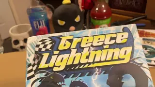 Unboxing Greece Lightning! Push Your Luck Race Game w/ some Take That!
