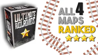 Ultimate Railroads - All 4 Expansions Ranked!