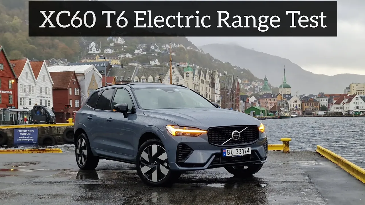 MY23 XC60 Recharge T6 AWD Electric Range Test
