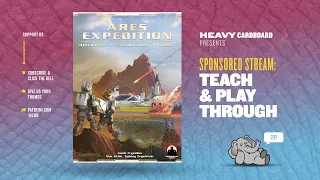 Ares Expedition: Discovery & Foundations exp. - (KS) 2p Teaching & Play-through by Heavy Cardboard