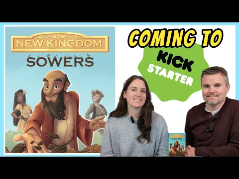 New Kingdom Sowers - #Kickstarter Preview Of This Thinky 1-2 Player Biblical Themed Card Game