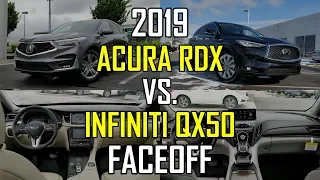2019 Acura RDX Advance vs. 2019 Infiniti QX50 Essential: Faceoff Comparison