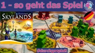 Skylands - Komponenten & Regeln - Cyrils Brettspiele(S194E01)