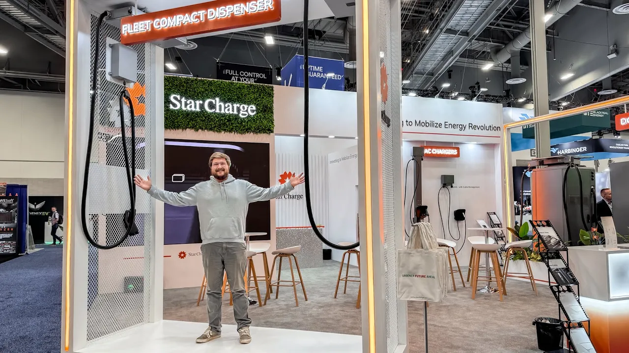 Charging Solution For 10 to 1000+ EVs! Star Charge Kicks Off ACT 2024 With Their Commercial Lineup
