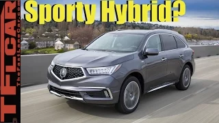 2017 Acura MDX Hybrid Sneak Peek Review: A Sporty Hybrid?