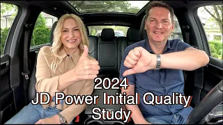 All-New 2024 JD Power Initial Quality Study // Big winners and some losers...