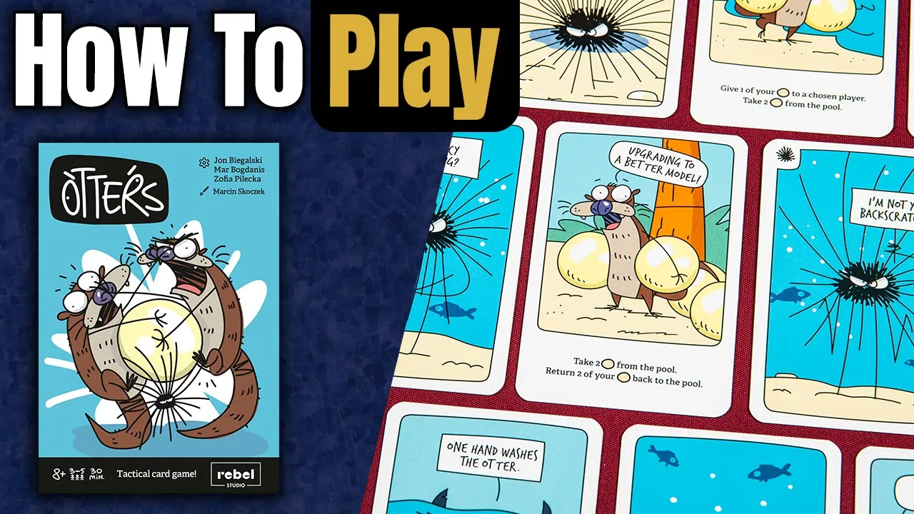Otters | How to Play | Learn to Play in 5 Minutes!