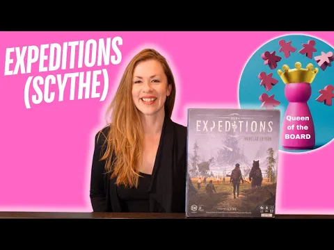 Expeditions SCYTHE sequel - solo playthrough