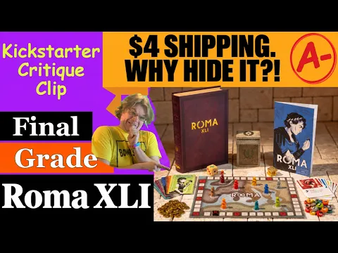Roma XLI (A-) Final Grade - Kickstarter Critique Clip