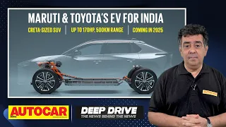 Toyota & Maruti electric car plans for India! Hyundai Creta size EV SUV | Deep Drive| Autocar India