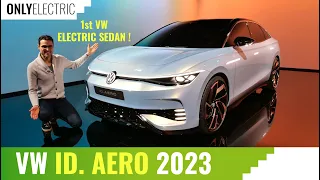 Volkswagen ID. Aero 2023 - The First Fully Electric Sedan/Limousine from VW !