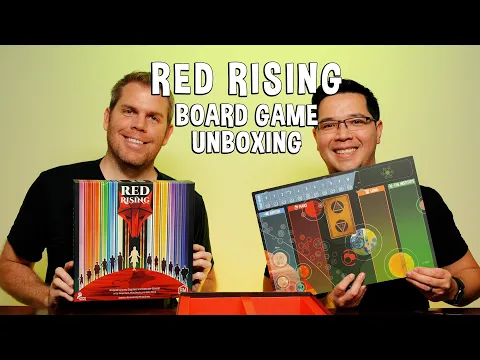 Red Rising Board Game Unboxing