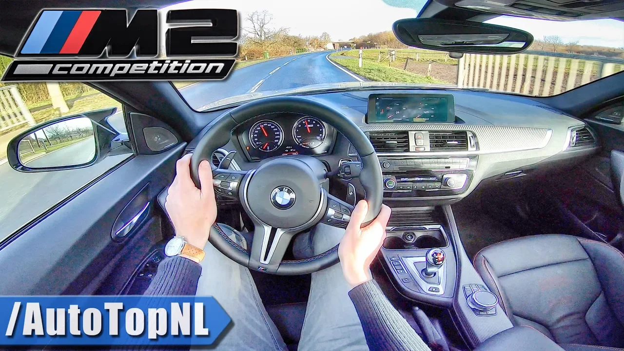 2019 BMW M2 COMPETITION 410HP POV Test Drive DRIFTS by AutoTopNL