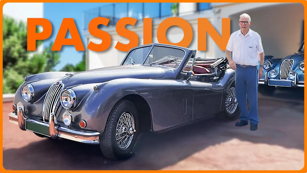 JAGUAR XK140 : Je l'ai récupérée démontée dans une caisse !