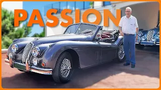 JAGUAR XK140 : Je l'ai récupérée démontée dans une caisse !