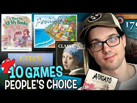 Ten More Games Being Played NOW - What's popular? - "People's Choice" Board Game Picks!