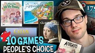 Ten More Games Being Played NOW - What's popular? - "People's Choice" Board Game Picks!