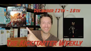 The Kickstarter Weekly, December 12th - 18th