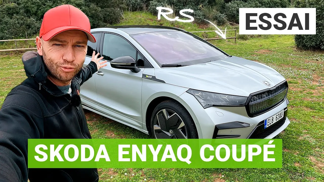 Essai Skoda Enyaq RS Coupé : le SUV électrique tchèque sort les crocs !
