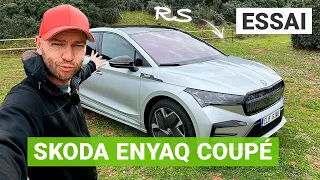 Essai Skoda Enyaq RS Coupé : le SUV électrique tchèque sort les crocs !