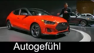 All-new Hyundai Veloster REVIEW 2nd generation 2019 - NAIAS 2018 - Autogefühl