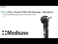 Welch Allyn Pocket PLUS LED Otoscope - Blackberry video