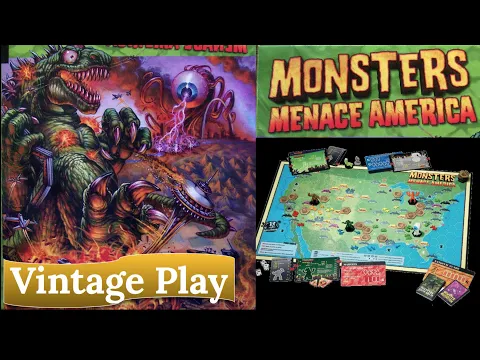 Monsters Menace America - How to Play & Play Through (2005)