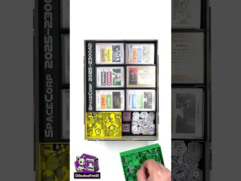 SpaceCorp 2025-2300AD + Ventures Expansion + 3D Tokens - Insert - ChihuahuaPrint3D