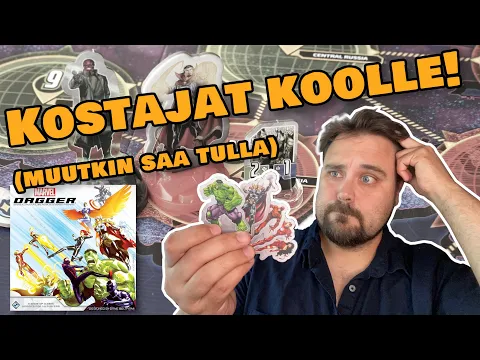 Marvel D.A.G.G.E.R | Yhteistyöpelin arvostelu | Sankareita ympäri maailman | Fantasy Flight Games