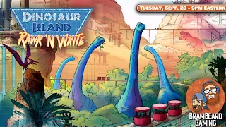 Dinosaur Island: Rawr 'n Write - BramBeard Gaming