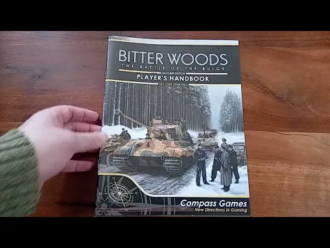 Bitter Woods - Bulge Wargame - Compass Games - Unboxing and impressions