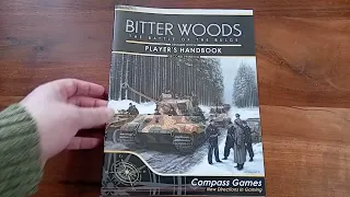 Bitter Woods - Bulge Wargame - Compass Games - Unboxing and impressions