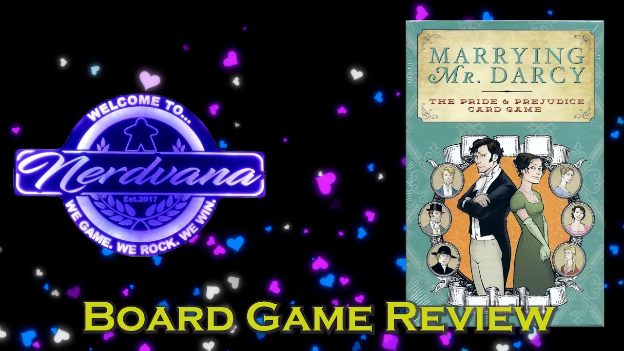 Valentine's Day Double Feature - Marrying Mr. Darcy Board Game Review