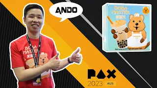 Boba Master - Ando Quokka Games - PAX 2023 Tabletop Games Showcase