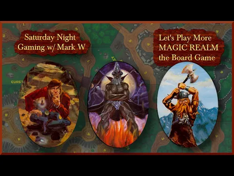 MAGIC REALM - Simulating Battles! [Saturday Night Gaming]