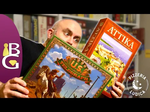 U.S. Telegraph AKA Attika — How to Play 🎲 and Why It's a Gem 💎
