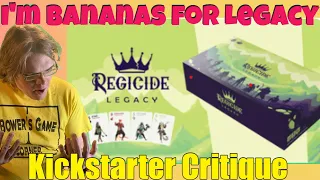 Regicide Legacy- Under The Radar Legacy game!?- Kickstarter Critique Review