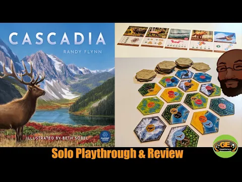Cascadia Solo Playthrough & Review