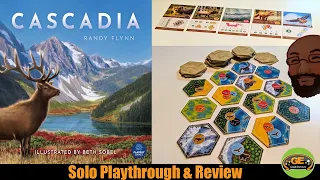 Cascadia Solo Playthrough & Review