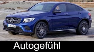 Mercedes GLC Coupé Preview Exterior/Interior/Sound/Premiere all-new neu 2017 - Autogefühl