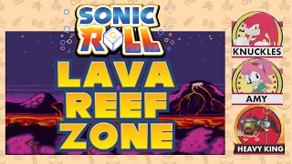 Lava Reed Zone | Sonic Roll Session | Knuckles & Amy