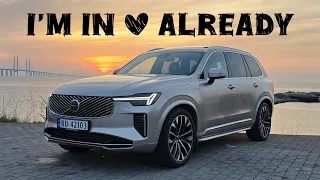 Highway RUN 😎 560 km Oslo-Malmö with Volvo's flagship XC90 MY25.5
