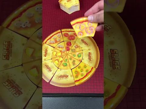 Slice! A Pizza Game #boardgames #familygames #pizza #gamenight #games
