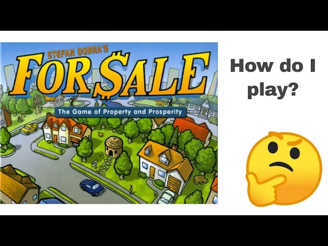 For Sale! How to play on boardgamearena