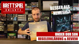 Under our sun Brettspiel - Regelerklärung und Review