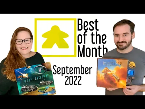 Best Board Game of the Month - September 2022 - Planet Unknown and The Rocketeer Reviewed