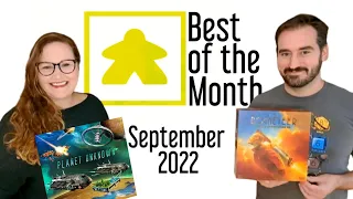 Best Board Game of the Month - September 2022 - Planet Unknown and The Rocketeer Reviewed